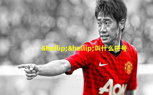 ……叫什么符号