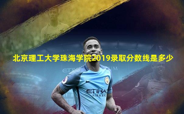 北京理工大学珠海学院2019录取分数线是多少