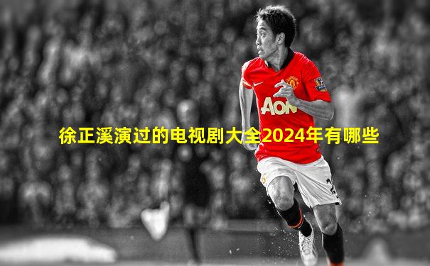 徐正溪演过的电视剧大全2024年有哪些