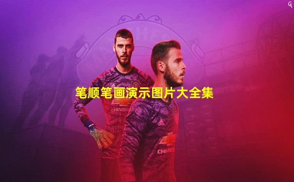 笔顺笔画演示图片大全集